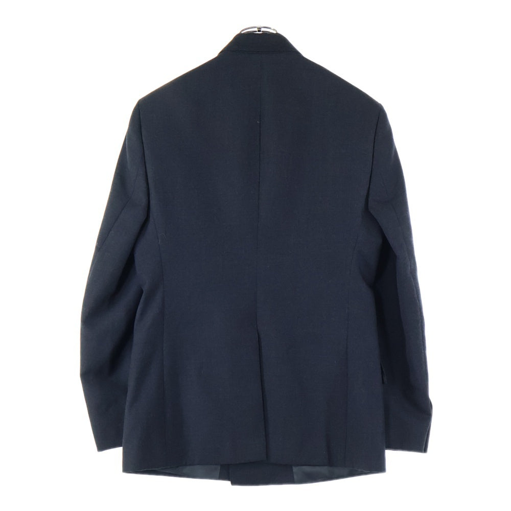 GUCCI(グッチ) 袖ワッペンロゴラベル ダブルブレスト ウール テーラードジャケット グレー 732605