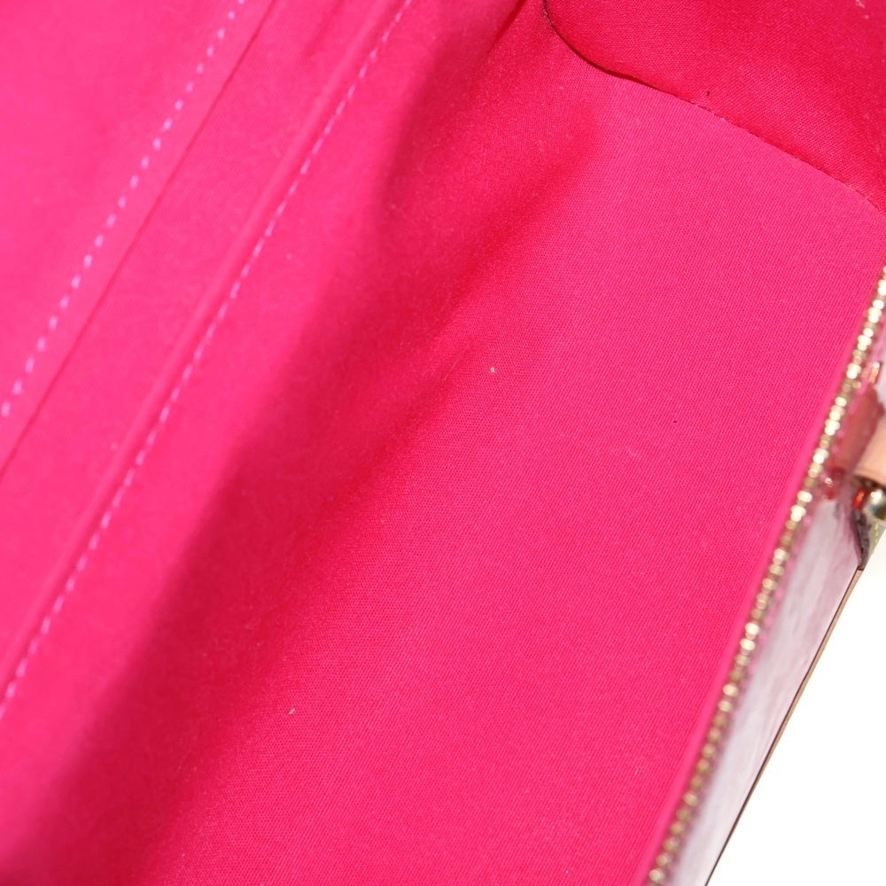 LOUIS VUITTON(ルイヴィトン) サリヴァン オリゾンタルPM モノグラム ヴェルニ パテントレザー ハンドバッグ ゴールド金具 ピンク M91269