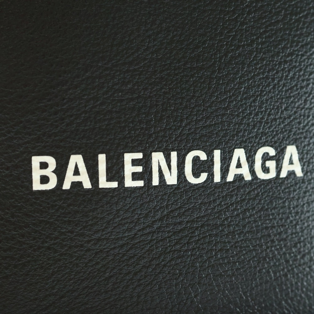 BALENCIAGA(バレンシアガ) エブリデイ バックパック リュックサック ブラック レザー 552379 シルバー金具
