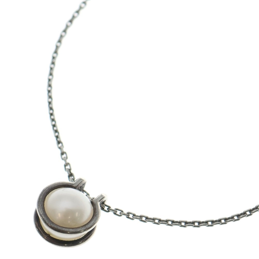 TIFFANY & Co.(ティファニー) ハードウェア フレッシュウォーター パール ネックレス ペンダント チェーン シルバー 925