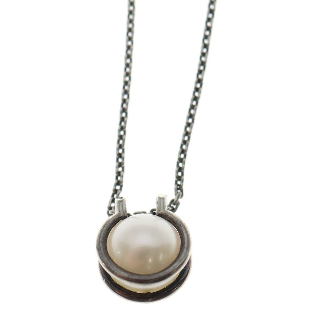 TIFFANY & Co.(ティファニー) ハードウェア フレッシュウォーター パール ネックレス ペンダント チェーン シルバー 925