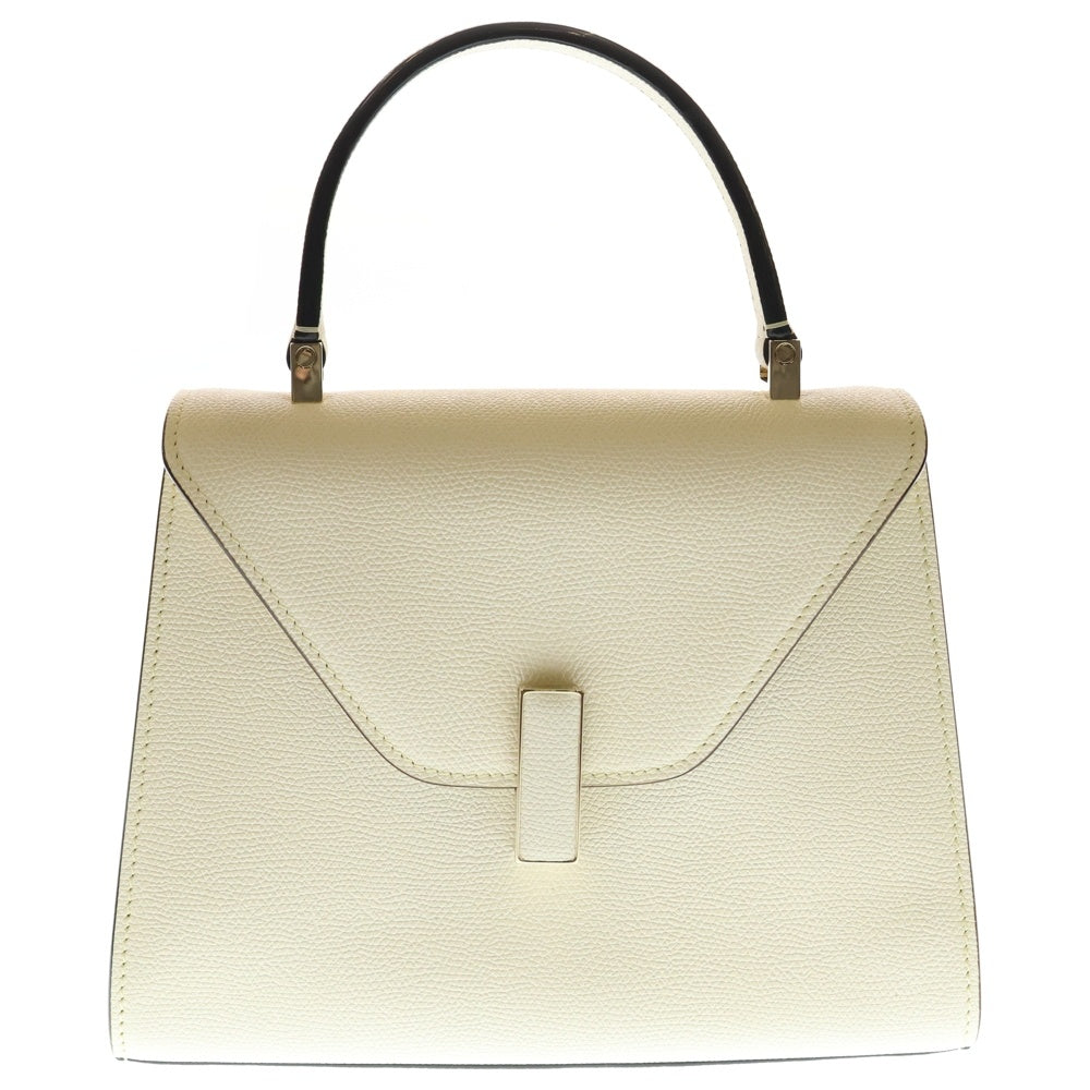 Valextra(ヴァレクストラ) イジィデミニ 2WAY レザーハンドバッグ ショルダーバッグ ホワイト V5E23 028