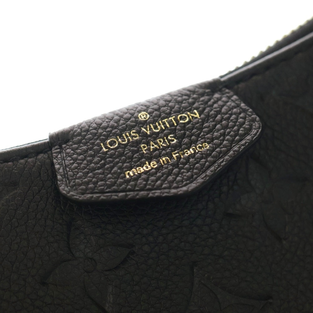 LOUIS VUITTON(ルイヴィトン) モノグラムアンプラント イージーポーチ ショルダーバッグ チェーンバッグ ミニバッグ ブラック レザー M80349 ゴールド金具