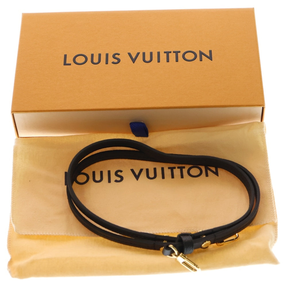 LOUIS VUITTON(ルイヴィトン) モノグラムアンプラント イージーポーチ ショルダーバッグ チェーンバッグ ミニバッグ ブラック レザー M80349 ゴールド金具