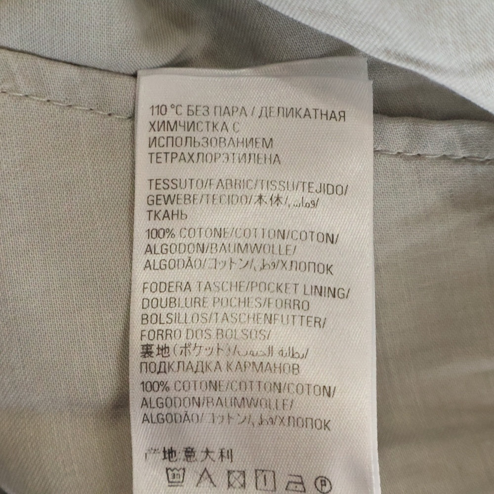 BALENCIAGA(バレンシアガ) Heavy Cotton Workwear Pants ヘビーコットン ワークウェア ダメージ加工 ハーフ ショートパンツ ショーツ グレー 838820