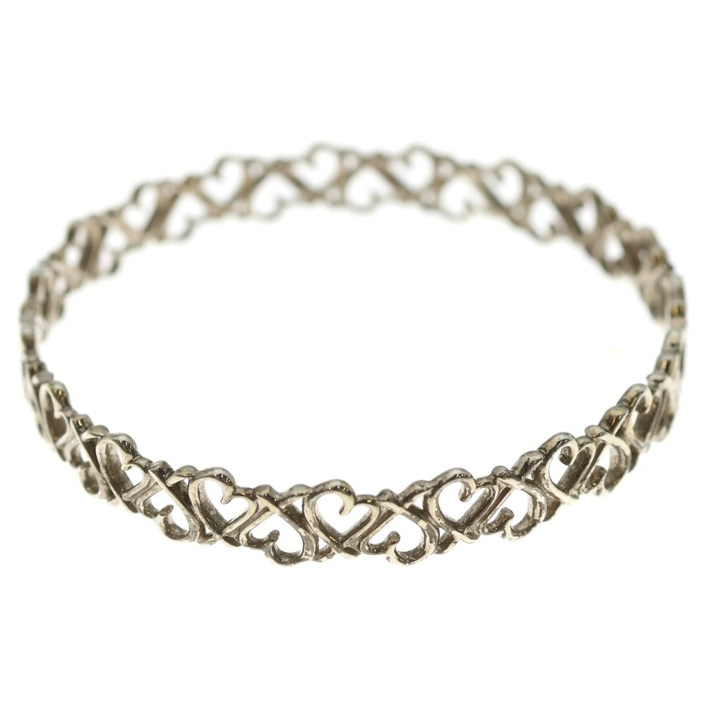 TIFFANY & Co.(ティファニー) ラビングハート バングル ブレスレット シルバー SV