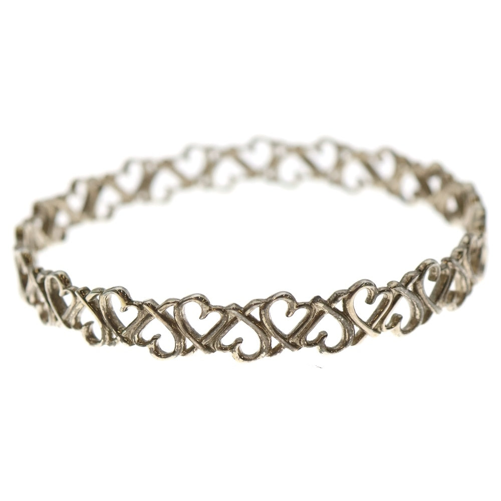TIFFANY & Co.(ティファニー) ラビングハート バングル ブレスレット シルバー SV