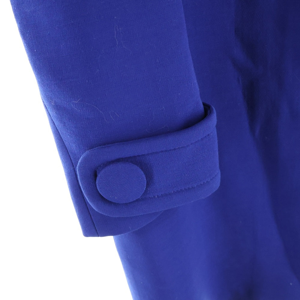 PRADA ウールロングコート ブルー PRADA プラダ アウター ロングコート チェスターコート レディース38