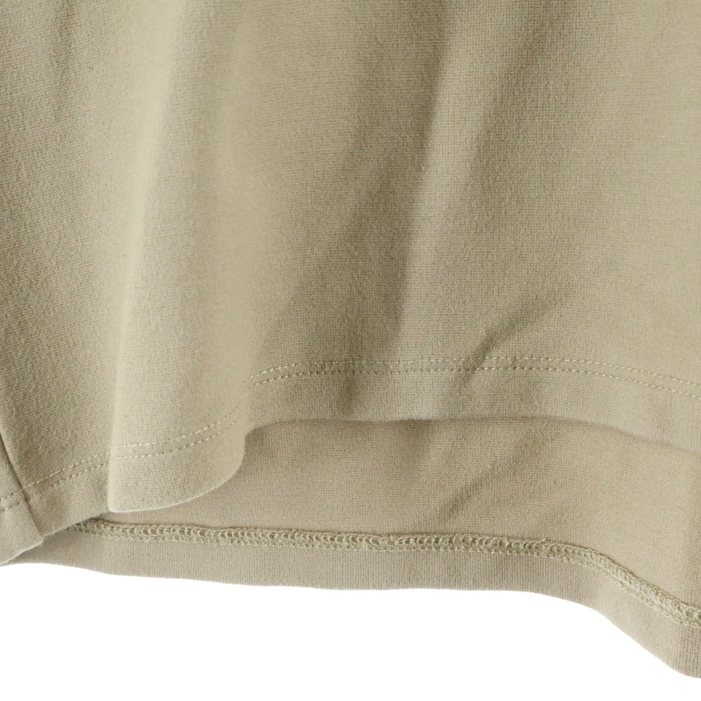 Acne Studios(アクネ ストゥディオズ) ネックロゴ クルーネック半袖Tシャツ ベージュ