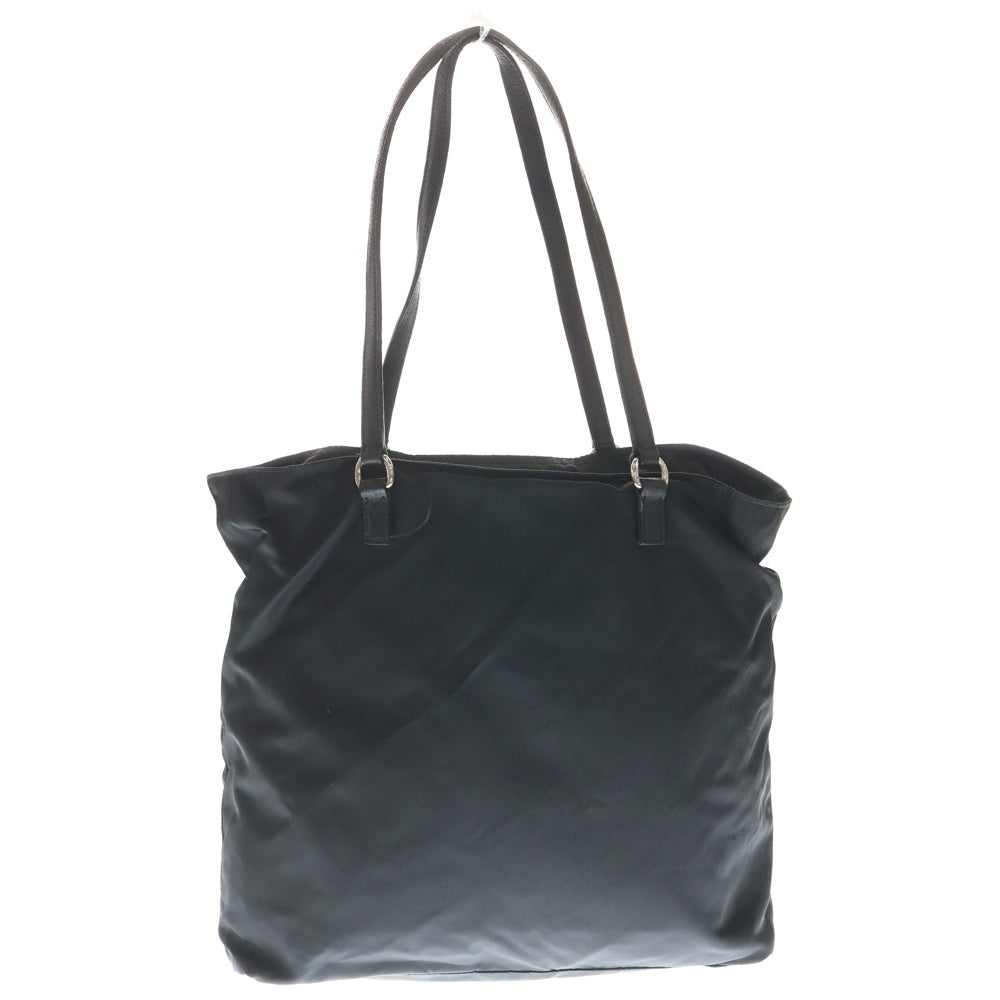 PRADA(プラダ) トートバッグ ハンドバッグ ブラック ナイロン シルバー金具 レディース