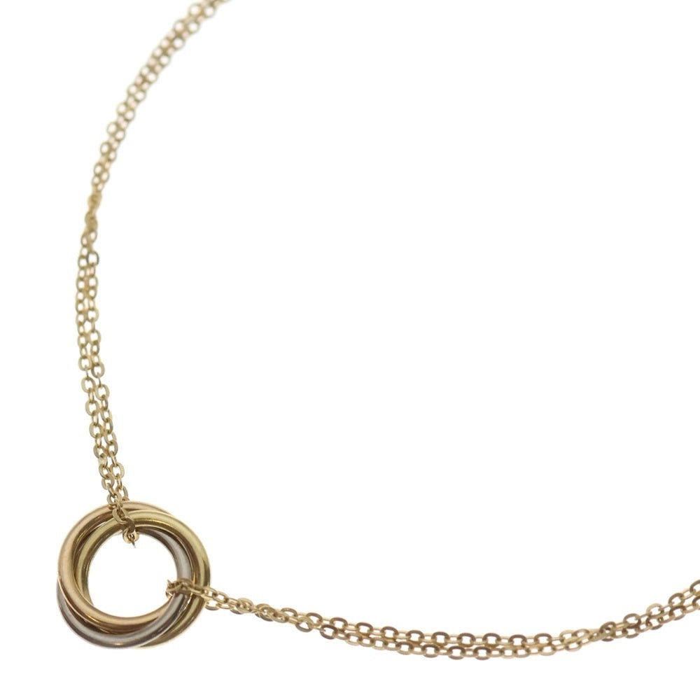 Cartier(カルティエ) トリニティ ネックレス Au750PG/YG/WG ピンクゴールド/イエローゴールド/ホワイトゴールド ジュエリー レディース