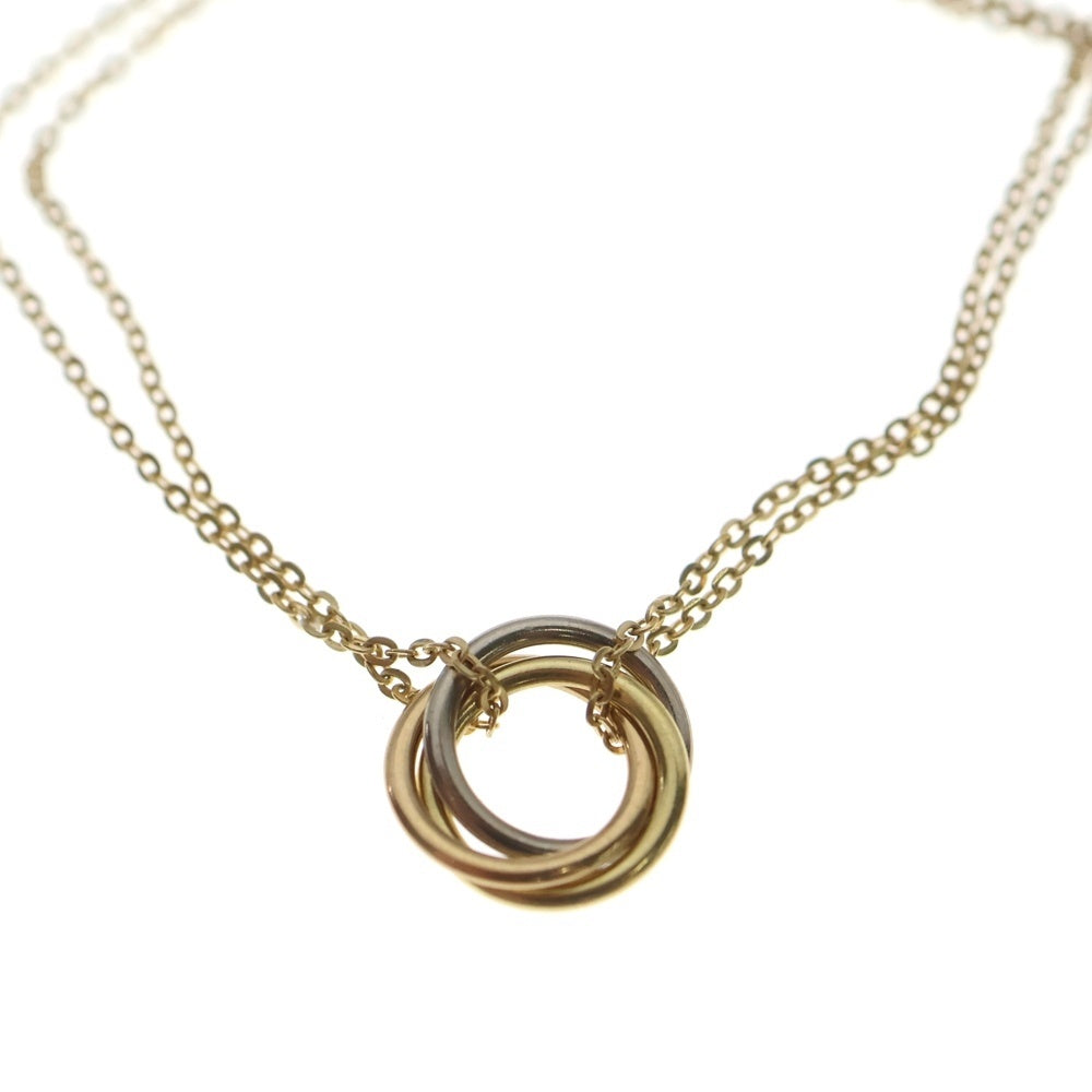 Cartier(カルティエ) トリニティ ネックレス Au750PG/YG/WG ピンクゴールド/イエローゴールド/ホワイトゴールド ジュエリー レディース