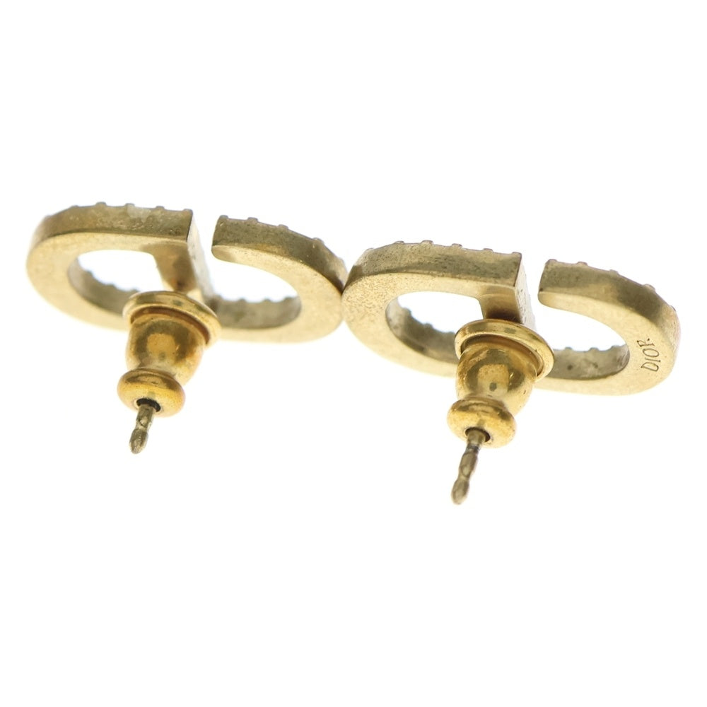 Christian Dior(クリスチャンディオール) CDロゴ ラインストーン