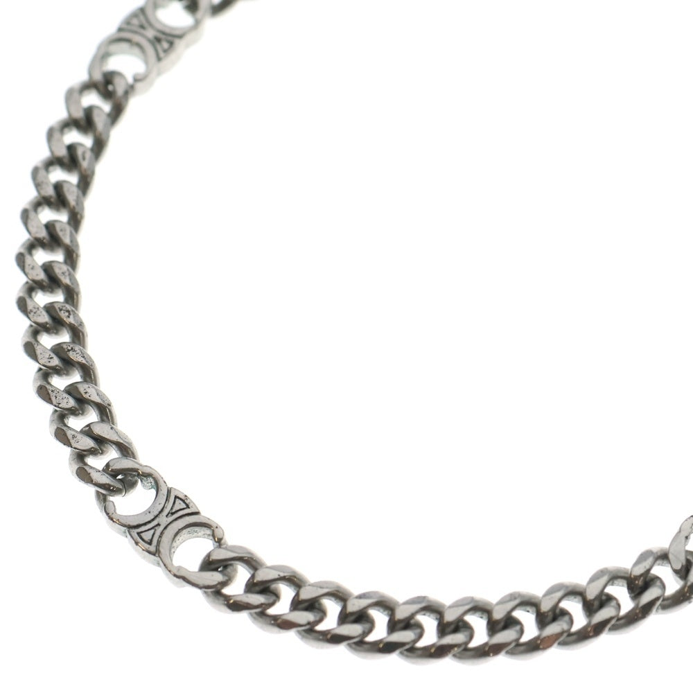 CELINE(セリーヌ) トリオンフ グルメット ネックレス チェーン シルバー メタル アクセサリー レディース