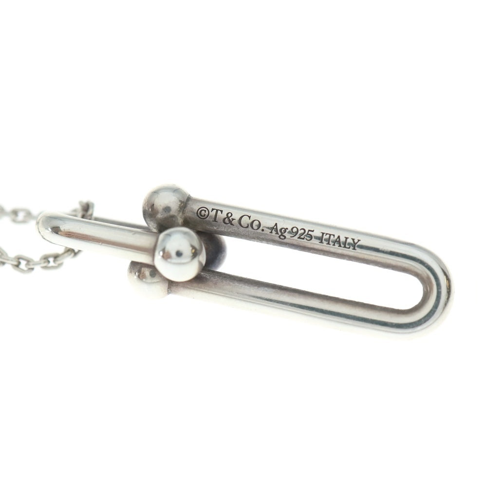 TIFFANY & Co.(ティファニー) ハードウェア リンクペンダントネックレス ペンダント チェーン シルバー Ag925 8.4g レディース