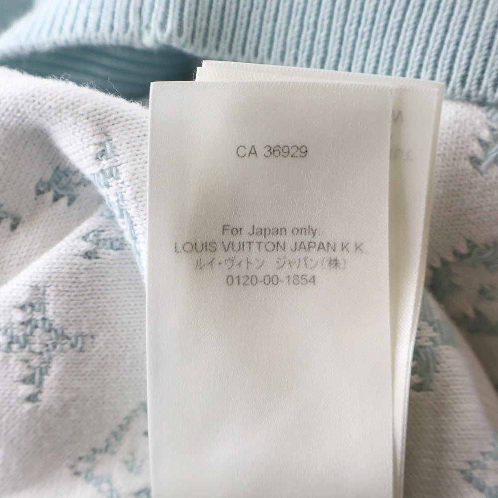 LOUIS VUITTON(ルイヴィトン) 23SS モノグラムグラディエントプルオーバーパーカー フーディー ライトブルー RM231Q