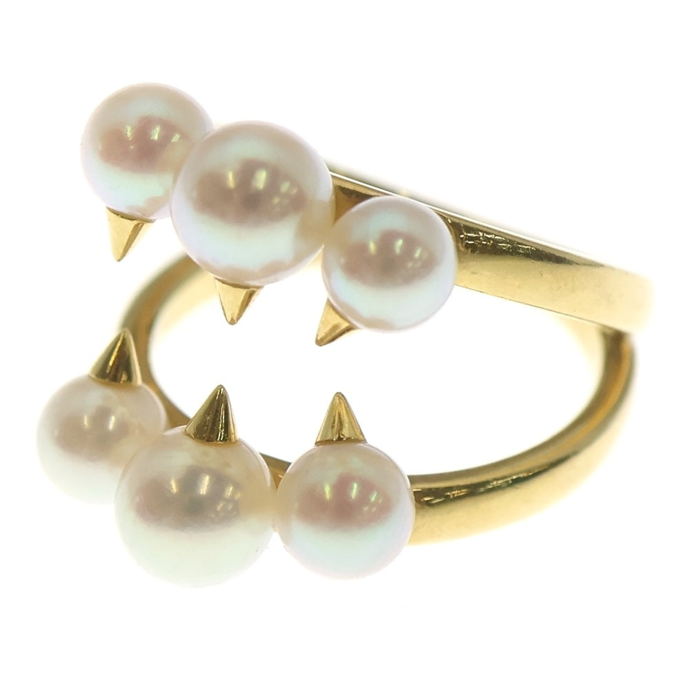 TASAKI(タサキ) デインジャー シグネチャー パールリング Au750 K18 YG イエローゴールド 指輪 レディース