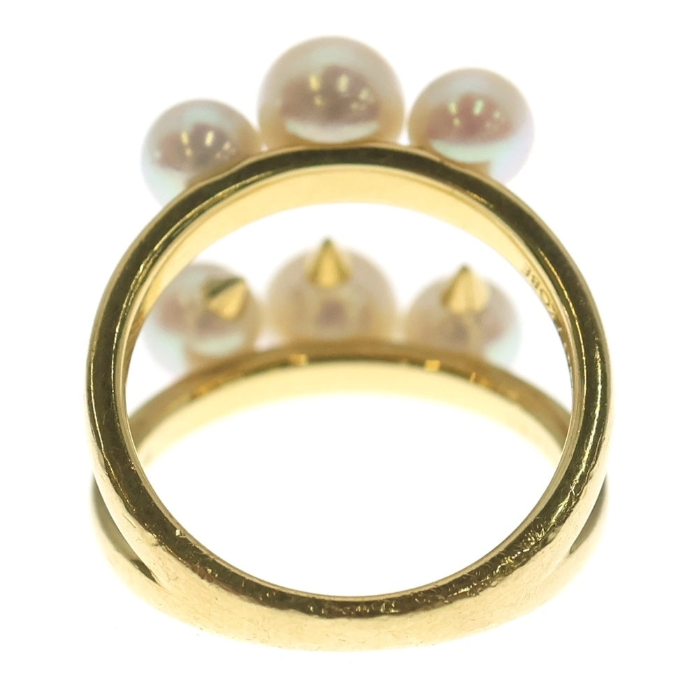 TASAKI(タサキ) デインジャー シグネチャー パールリング Au750 K18 YG イエローゴールド 指輪 レディース