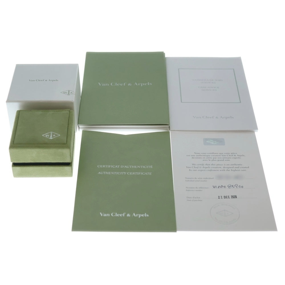 Van Cleef & Arpels(ヴァンクリーフアンドアーペル) スイートアルハンブラ ダイヤネックレス ホワイトゴールド Au750WG VCAR085900 ジュエリー レディース