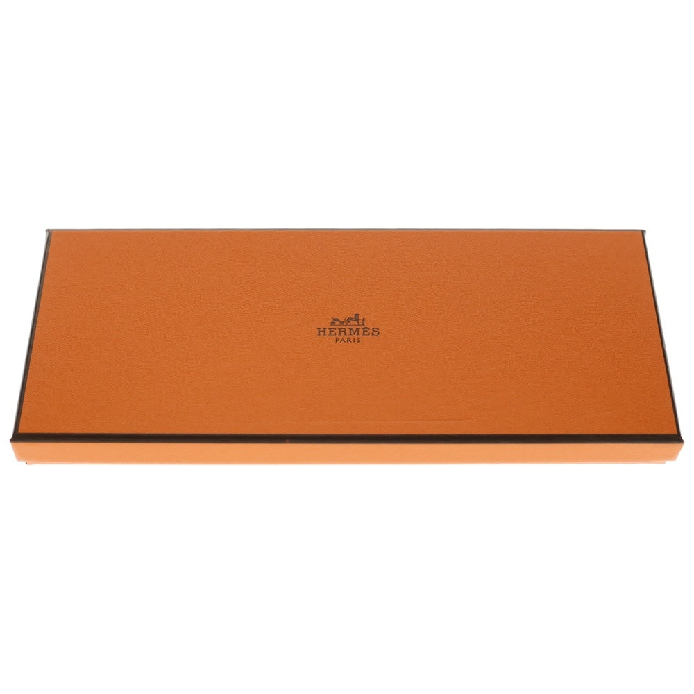 HERMES(エルメス) ■ ロゴハンカチ オレンジ レディース