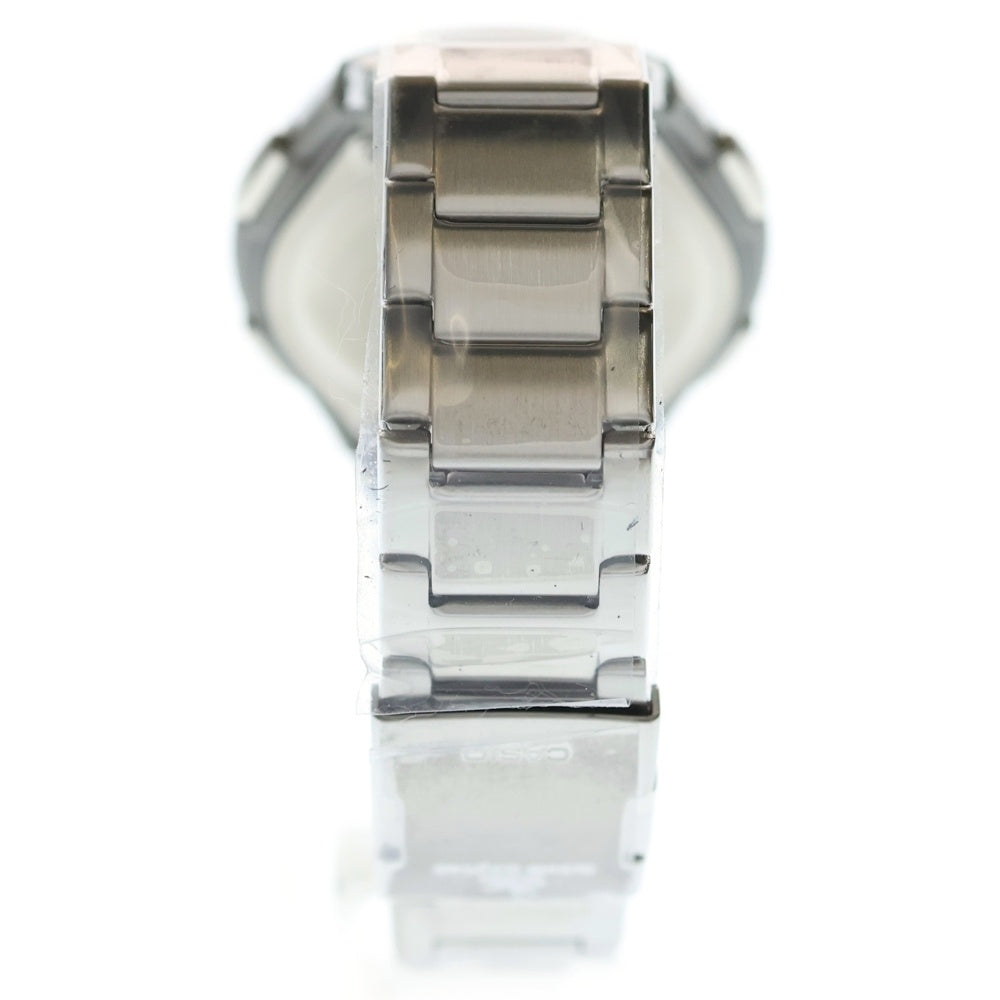 CASIO(カシオ) WAVE CEPTOR ウェーブセプター 黒文字盤 ソーラーウォッチ 腕時計 シルバー WVQ-M410DE-1A2JF