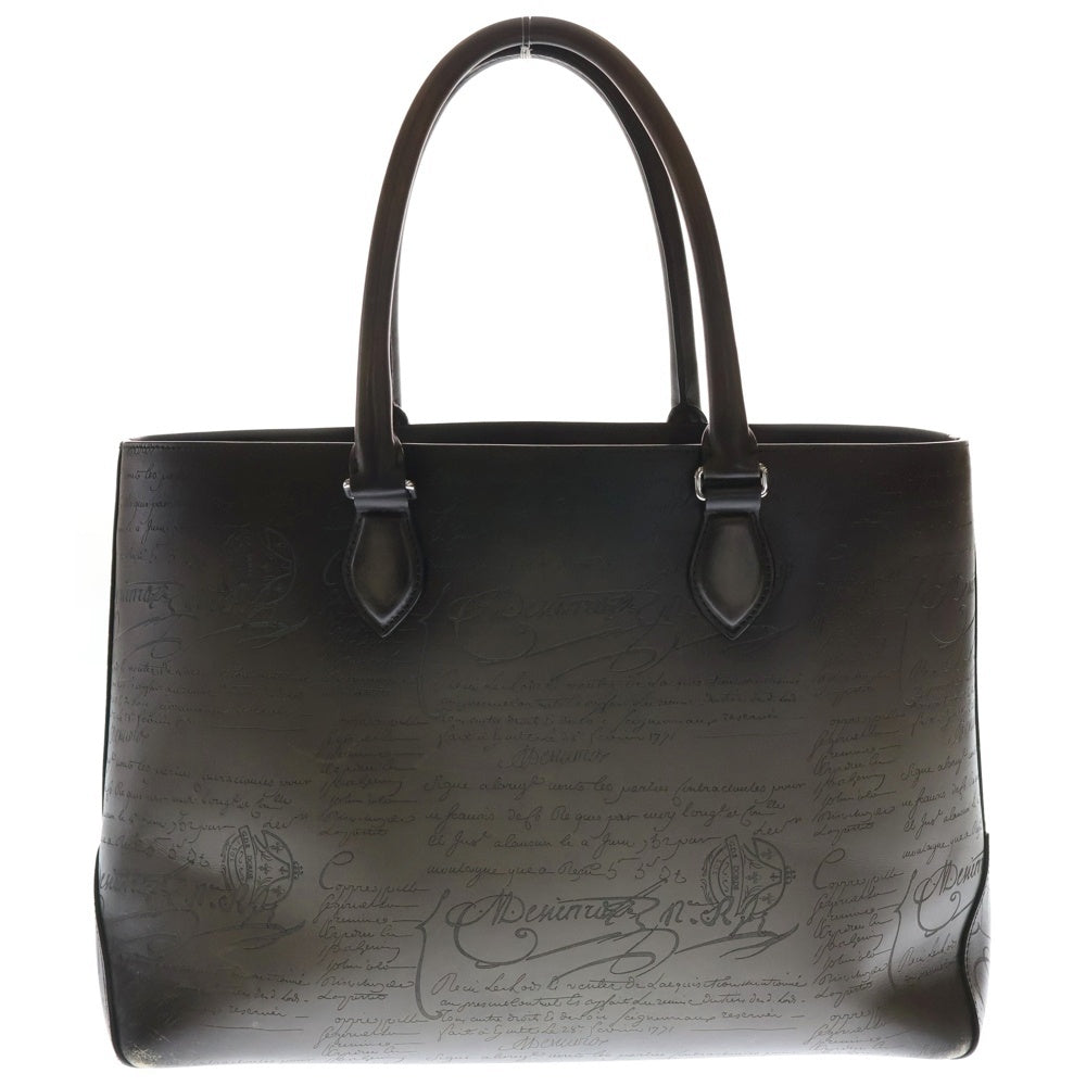 Berluti(ベルルッティ) カリグラフィ トゥジュール トートバッグ ブラウン系 レザー