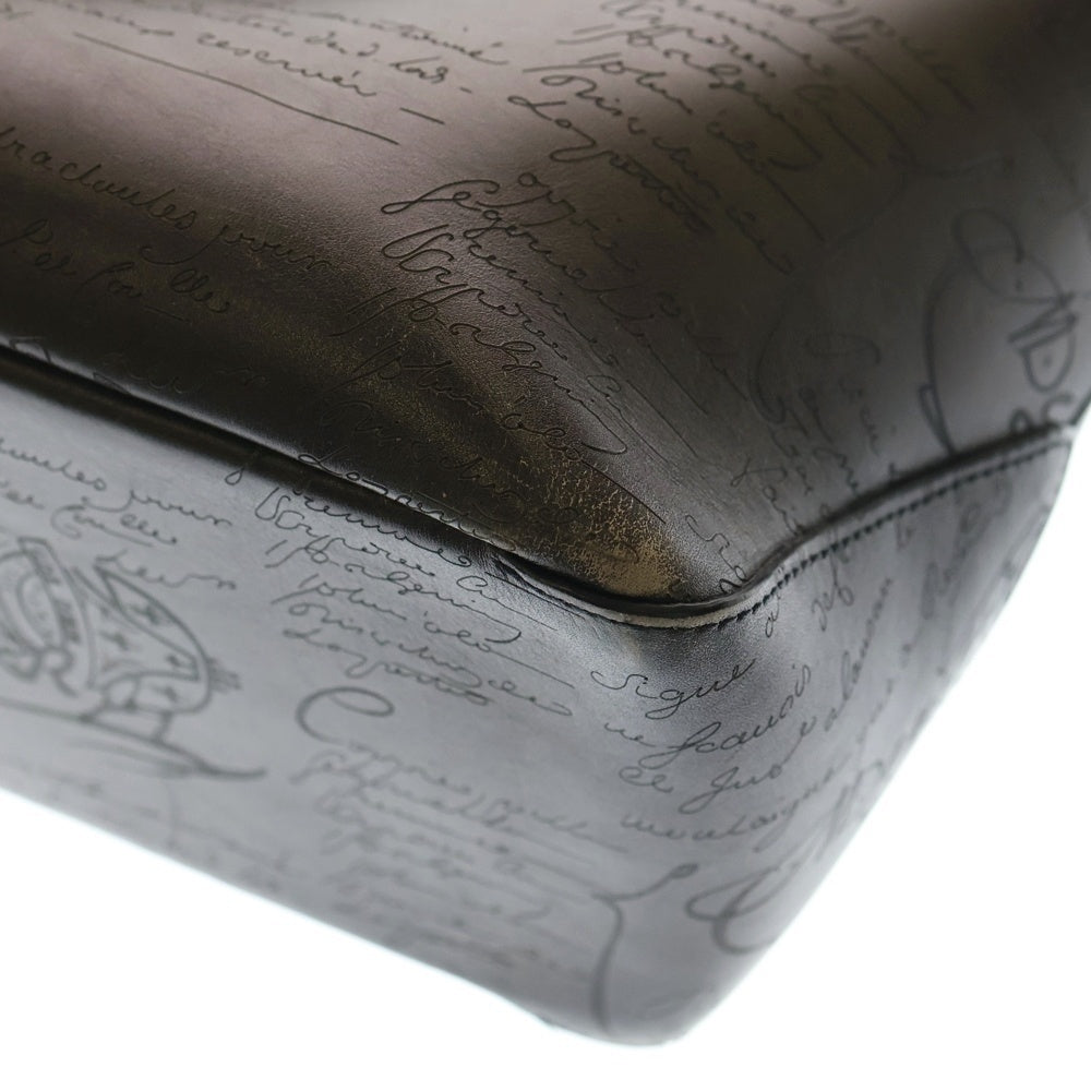 Berluti(ベルルッティ) カリグラフィ トゥジュール トートバッグ ブラウン系 レザー