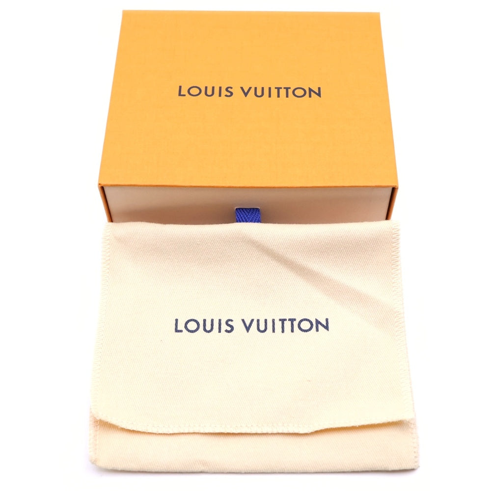 LOUIS VUITTON(ルイヴィトン) LVアエログラム ヴィクター・ウォレット 三つ折り財布 コンパクトウォレット コインケース ブラック レザー M26250 シルバー金具 レディース
