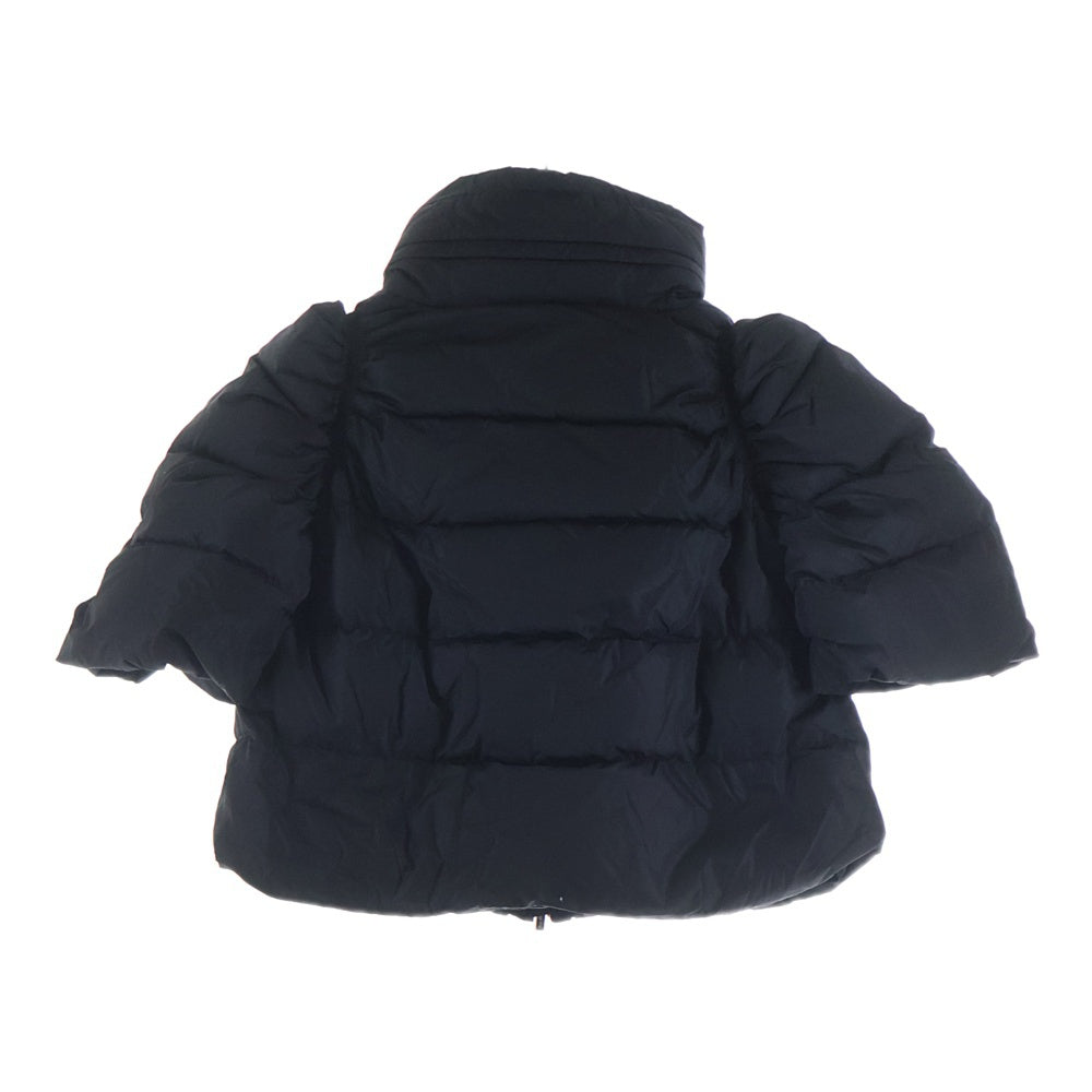 PRADA(プラダ) 19AW 五分袖 ショートダウンジャケット ナイロン ブラック ML193 R142 1AX2 レディース
