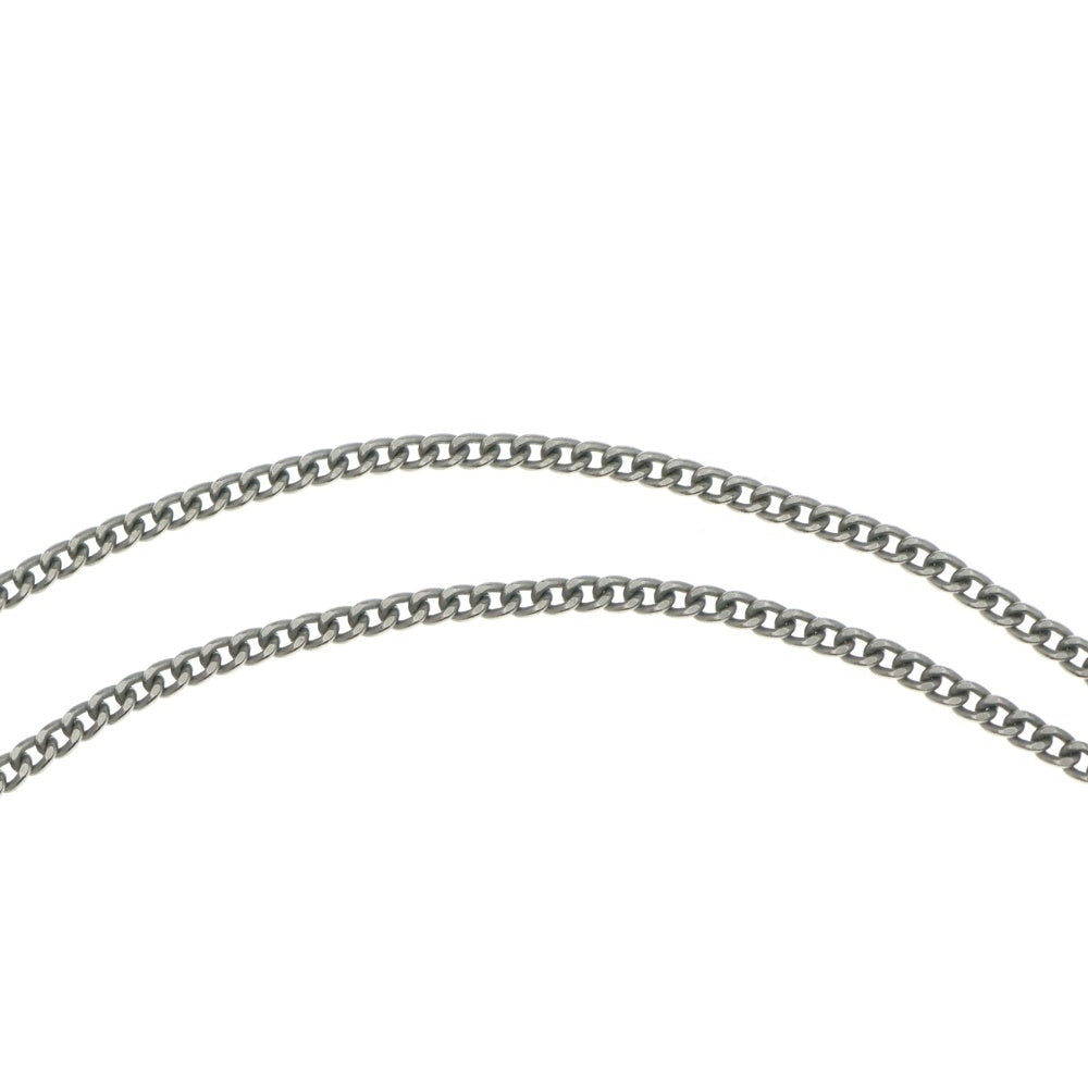 CHANEL(シャネル) ココマーク パールネックレス ペンダント チェーン シルバー アイボリー C19C レディース
