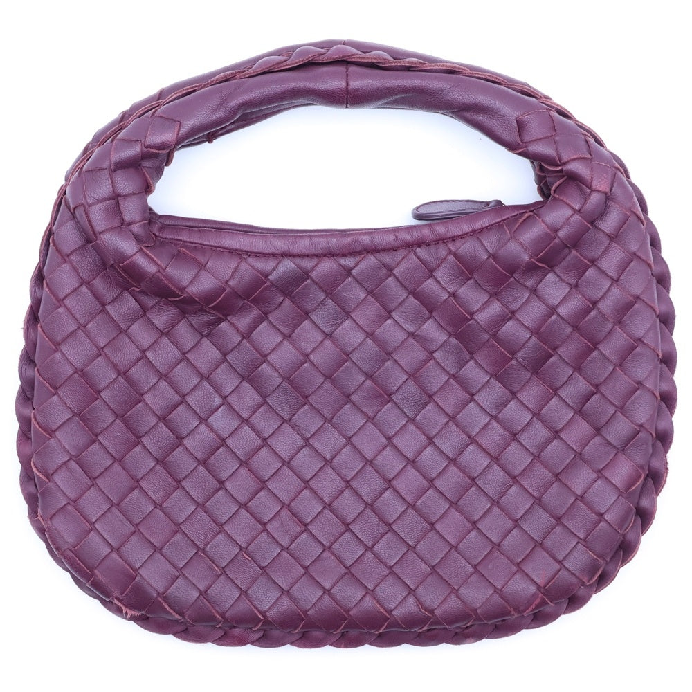 BOTTEGA VENETA(ボッテガヴェネタ) イントレチャート ホーボー ワンショルダーバッグ ハンドバッグ ミニバッグ パープル レザー