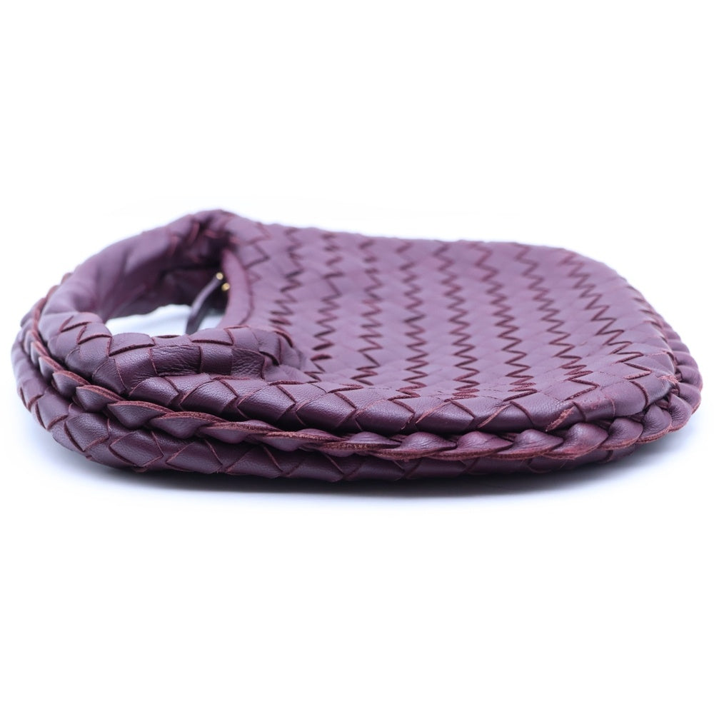 BOTTEGA VENETA(ボッテガヴェネタ) イントレチャート ホーボー ワンショルダーバッグ ハンドバッグ ミニバッグ パープル レザー