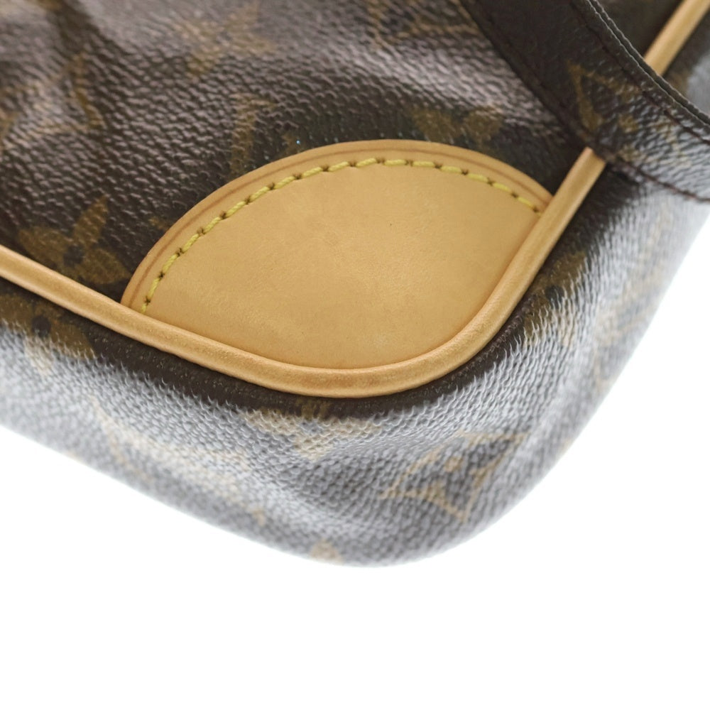 LOUIS VUITTON(ルイヴィトン) モノグラム ダヌーブ ショルダーバッグ ミニバッグ 斜め掛けバッグ ブラウン PVCレザー M45266 ゴールド金具