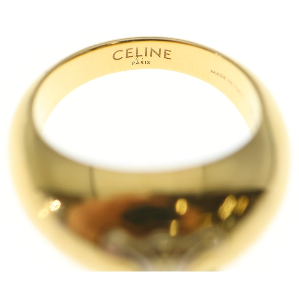 CELINE(セリーヌ) トリオンフ ボールドリング 指輪 ゴールド #54 GP レディース