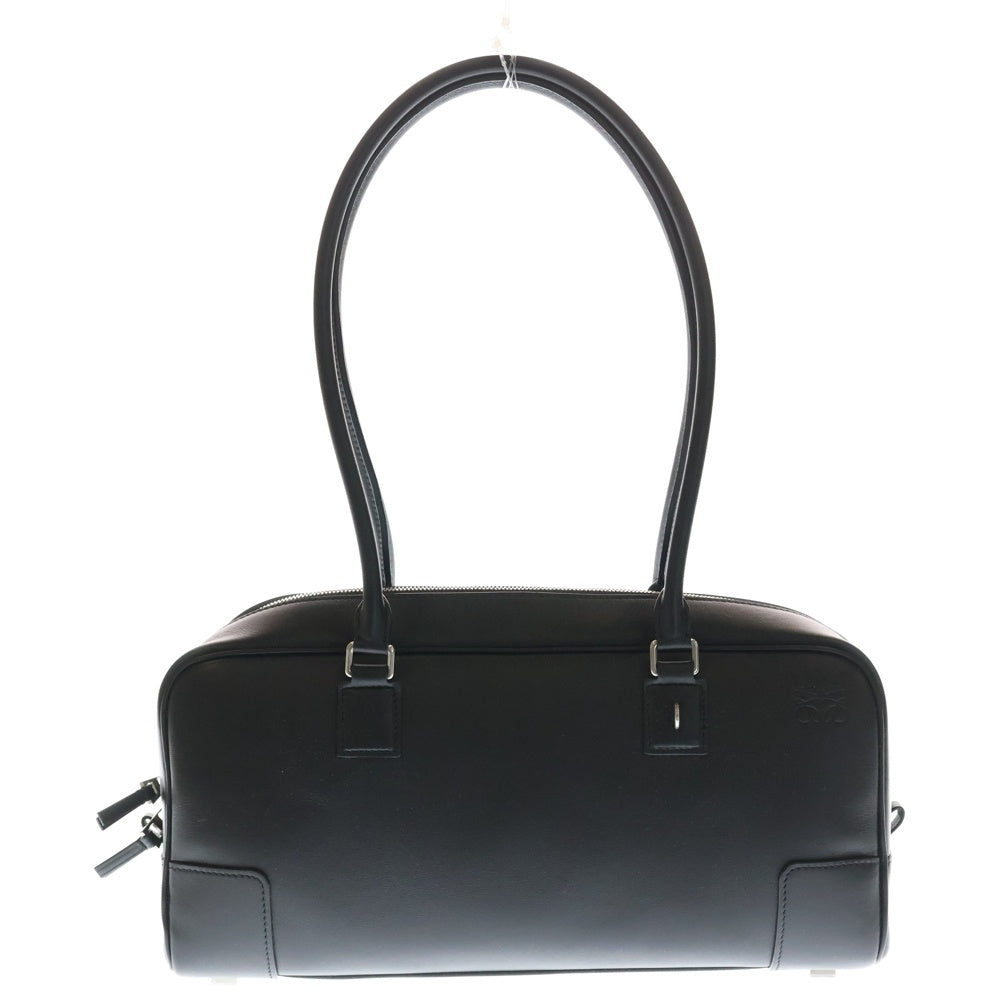 LOEWE(ロエベ) アマソナ31 クロップド トートバッグ ミディアム ブラック カーフレザー レディース