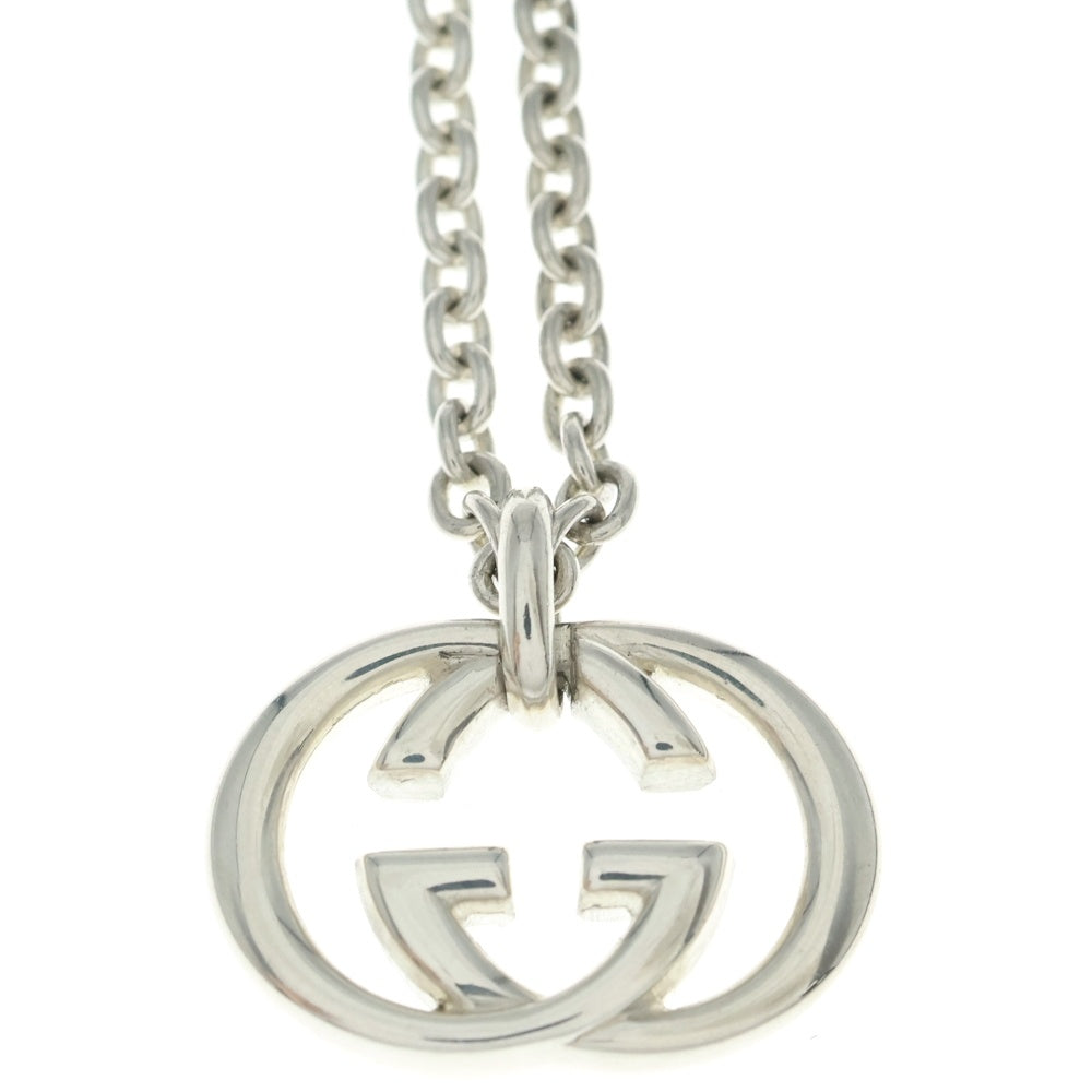 GUCCI(グッチ) インターロッキングG チェーンネックレス Sv925 シルバー レディース