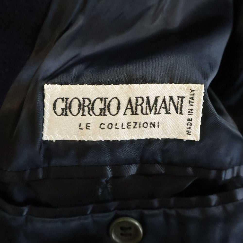 ARMANI(アルマーニ) ロングコート ウール ネイビー レディース