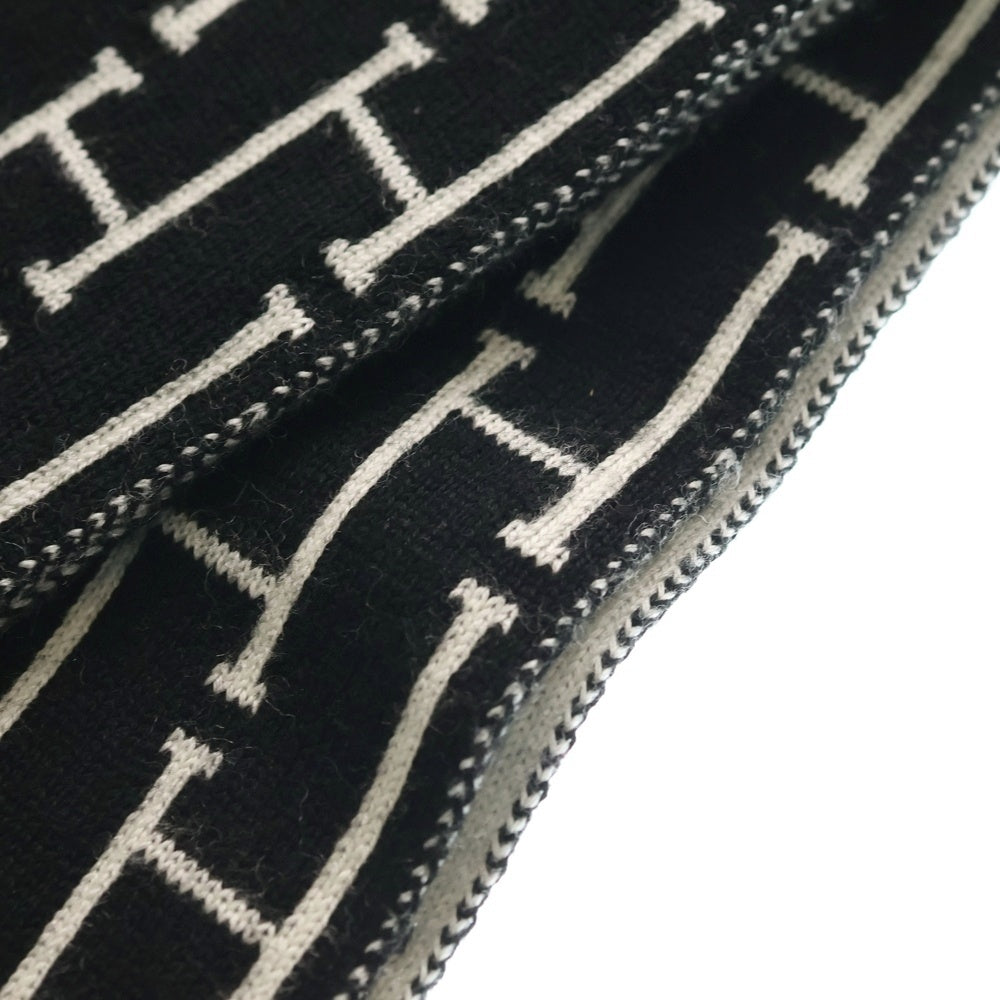 HERMES(エルメス) ロゴ モチーフ マフラー レディース