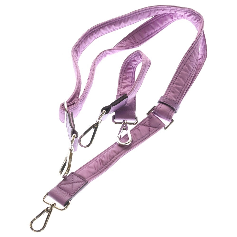 FENDI(フェンディ) 22AW マルチポケット ショルダーバッグ ミニバッグ パープル シルバー金具 レディース
