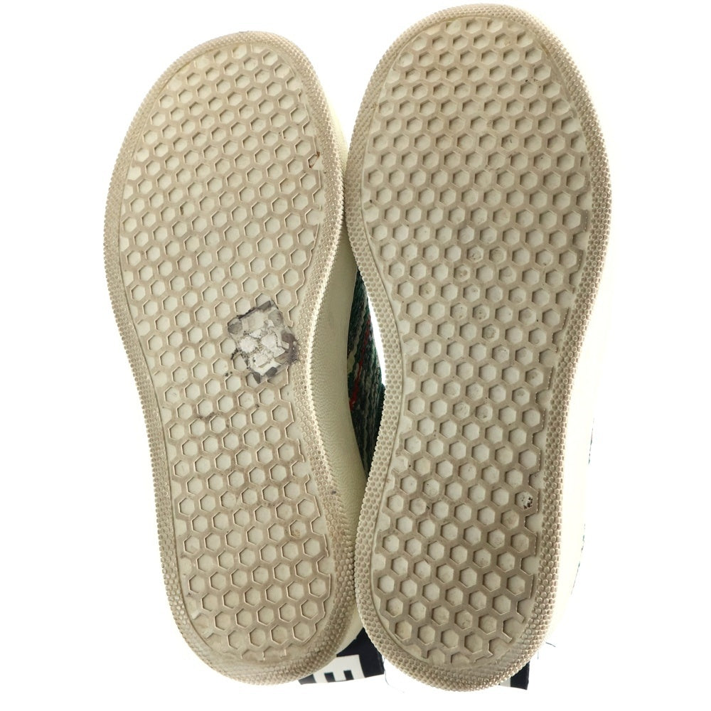 CELINE(セリーヌ) Love Life Sneaker ラブライフ ツイードローカットスニーカー グリーン レディース
