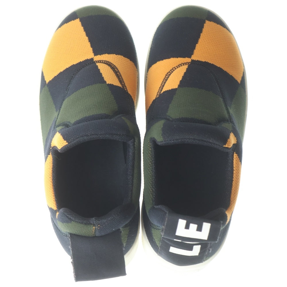 CELINE(セリーヌ) チェックデザイン スリッポンローカットスニーカー マルチ レディース
