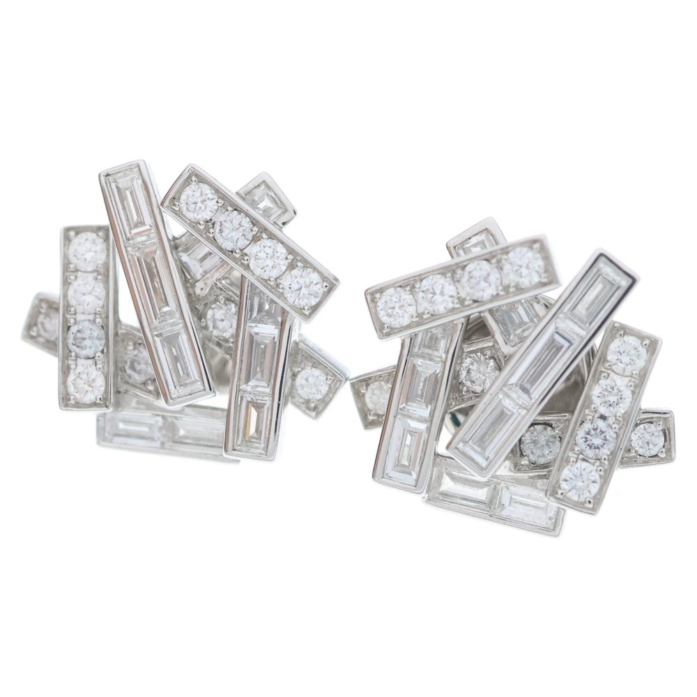 GRAFF(グラフ) スレッド ダイヤモンド ピアス ホワイトゴールド ジュエリー レディース