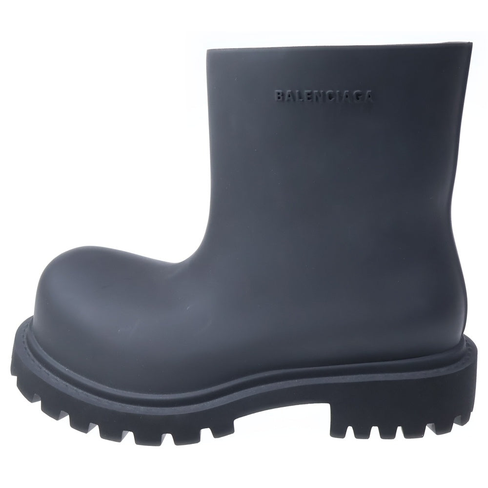 BALENCIAGA(バレンシアガ) ステロイドブーツ ラバーブーツ ブラック レディース