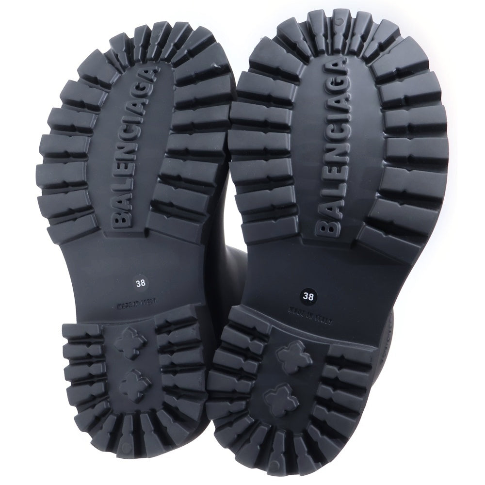 BALENCIAGA(バレンシアガ) ステロイドブーツ ラバーブーツ ブラック レディース