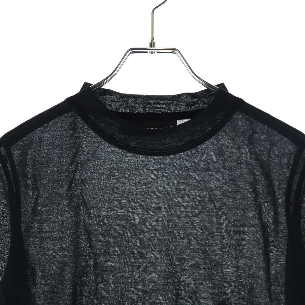 BALENCIAGA(バレンシアガ) モックネック ロングスリーブ 長袖Tシャツ カットソー ブラック レディース 698472