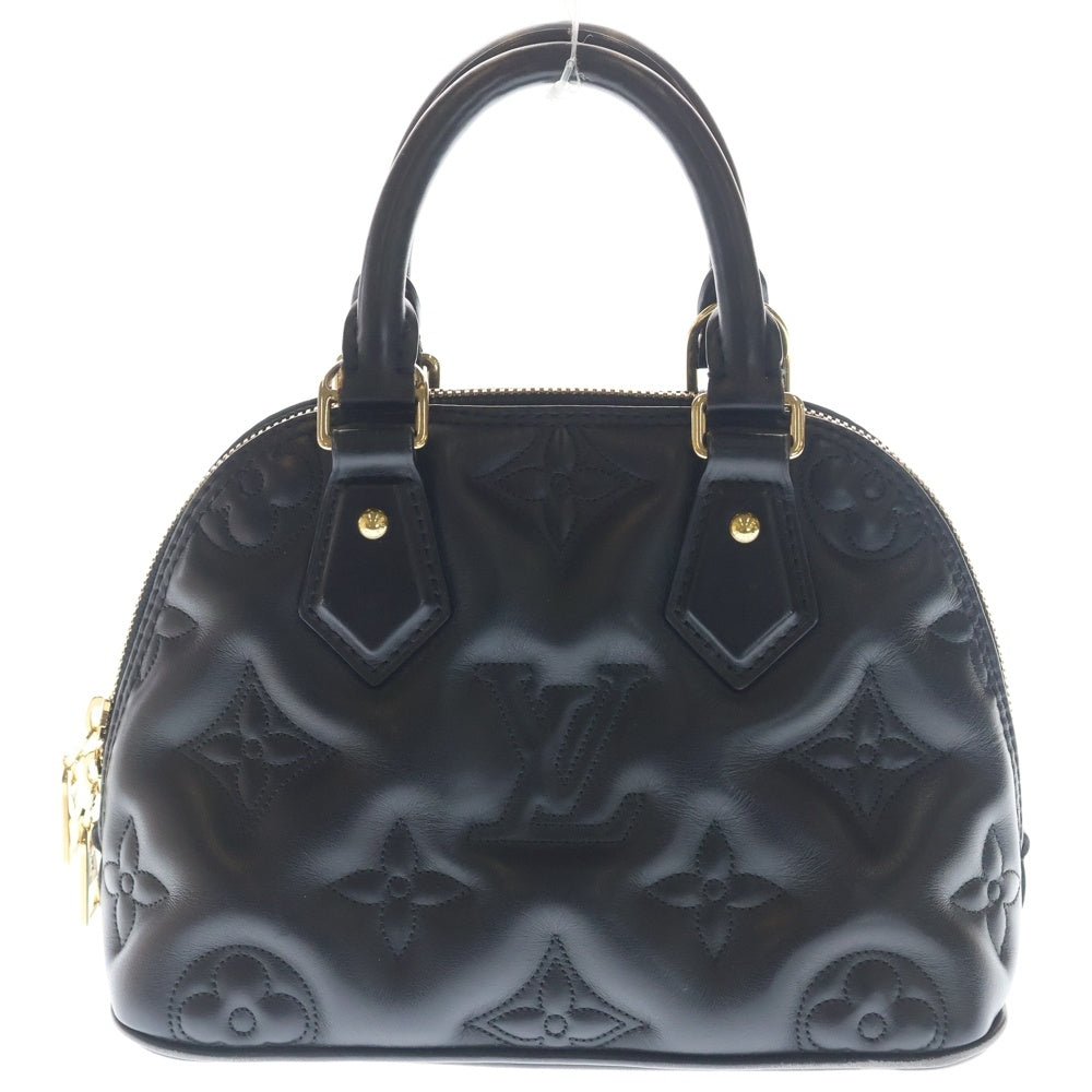 LOUIS VUITTON(ルイヴィトン) バブルグラム アルマBB 2WAY ハンドバッグ ショルダーバッグ ブラック レザー M59793 ICタイプ レディース