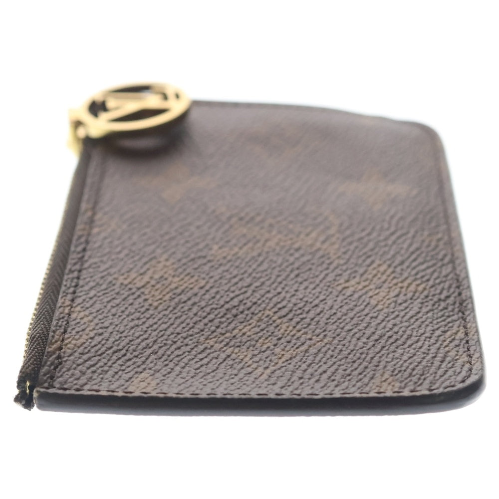 LOUIS VUITTON(ルイヴィトン) ポルトカルト ロミー モノグラム カード コイン フラグメントケース ゴールド金具 ブラウン M81880 レディース