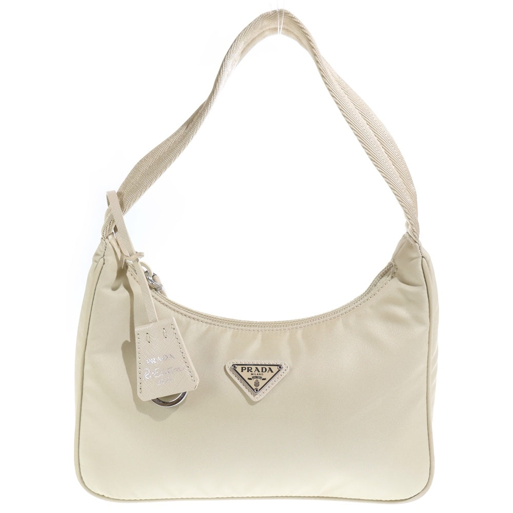 PRADA(プラダ) ReEdition 2000 リエディション ナイロン ミニハンドバッグ ベージュ レディース