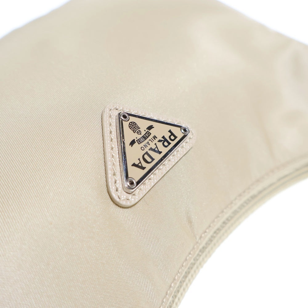 PRADA(プラダ) ReEdition 2000 リエディション ナイロン ミニハンドバッグ ベージュ レディース