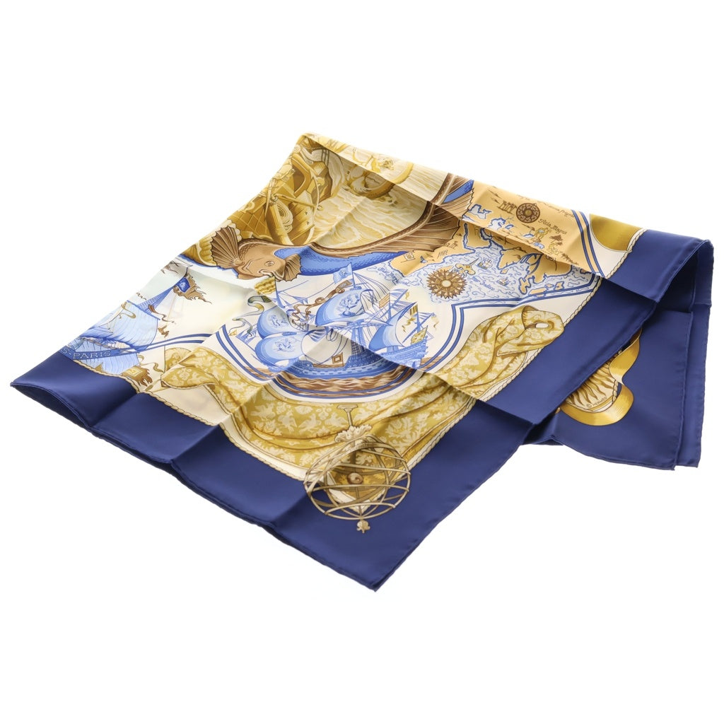 エルメス　スカーフ　カレ90 侵入者　機内販売 楽天市場】【新品未使用】 Hermès エルメス SCARF スカーフ カレ90
